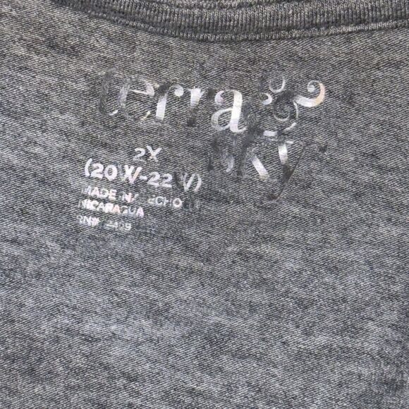 TERRA & SKY Long sleeve top- size 2XL - Picture 5 of 6